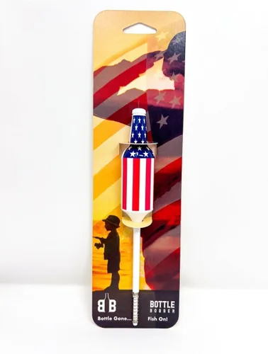 American Freedom Flag USA Camo Paquete de 3 bobbers de pesca – Equipo de pesca para niños, militares y veteranos, equipo de pesca de truchas,