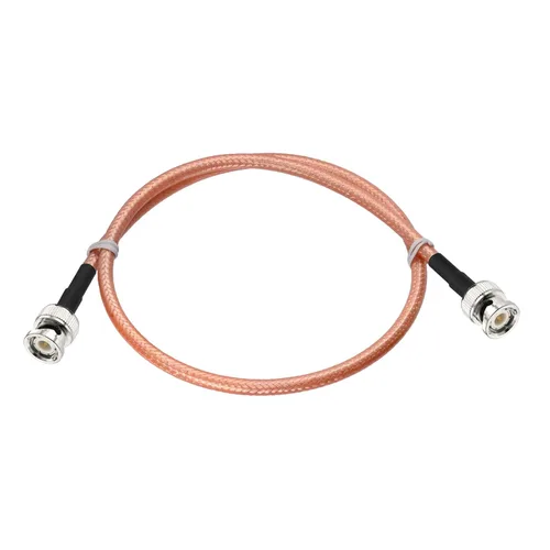Miniatura 6 de Eightwood BNC macho a BNC macho adaptador RG400 de baja pérdida Cable 3 pies para antena de radio CB jamón Osciloscopio Analizador de espectro