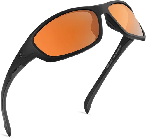Miniatura 10 de KastKing Hiwassee - Gafas de sol deportivas polarizadas para hombres y mujeres, gafas de sol envolventes para pesca, ciclismo y correr, protección