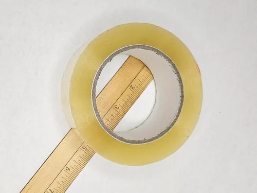Miniatura 7 de SJPRINTER SJPINTER - Recambio de cinta de embalaje resistente: transparente, 2.4 mil, 1.88 pulgadas x 110 yardas o 328.1 ft, cajas de envío