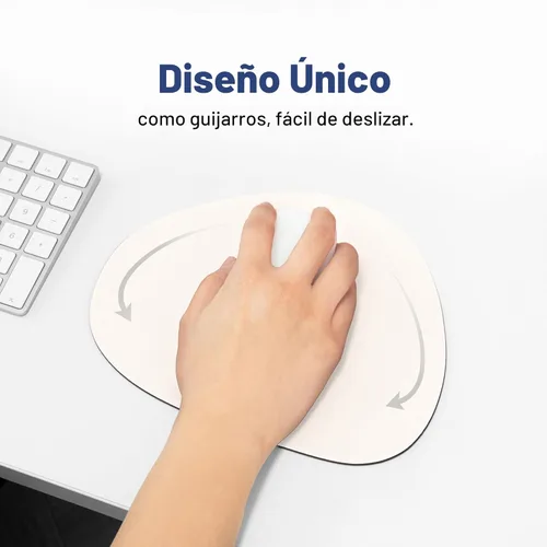 Miniatura 3 de Alfombrilla de ratón GREEDY FARMERS, antideslizante, lavable, impermeable para computadora (Crema Vainilla)