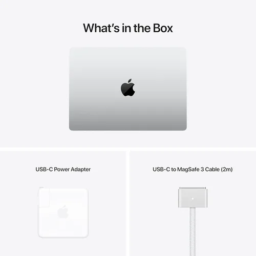 Miniatura 6 de Apple MacBook Pro 2021 (14 pulgadas, chip M1 Pro con CPU de 10 núcleos y GPU de 16 núcleos, 16 GB de RAM, SSD de 1 TB), color plateado