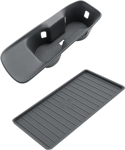 Miniatura 16 de SKTU Compatible con 2020-2024 2025 Land Rover Defender organizador de consola central 2023 2024 2025 accesorios Defender 2024 2025 bandeja