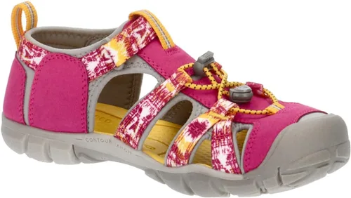 Miniatura 9 de KEEN Sandalia unisex Seacamp 2 CNX con punta cerrada para niños, MultiKeen Yellow, 6 Big Kid