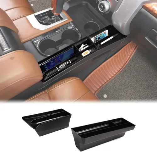 Miniatura 9 de Caja de almacenamiento para reposabrazos de automóvil, compatible con Toyota Tundra 2007-2021/Sequoia 2008-2020, bandeja organizadora de consola