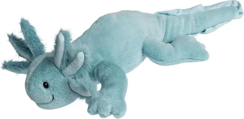 Miniatura 2 de Mary Meyer Axolotl - Juguete suave de peluche, 14 pulgadas, color azul