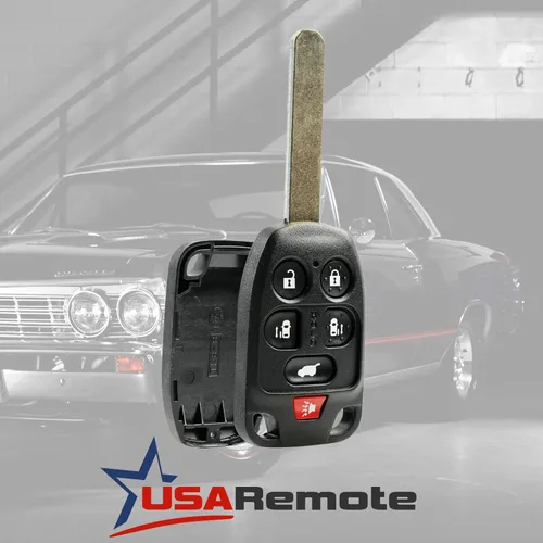 Miniatura 3 de Llavero de entrada sin llave sin cortar con mando a distancia y almohadilla para Honda Odyssey 2011-2013