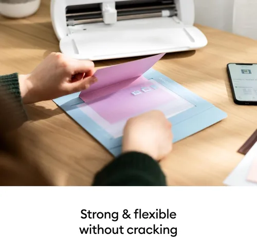 Miniatura 7 de Cricut® Joy Xtra™ - Tapete para tarjetas (3 unidades), tapete de corte reutilizable de 4.7 x 6.6 pulgadas para manualidades con película protectora