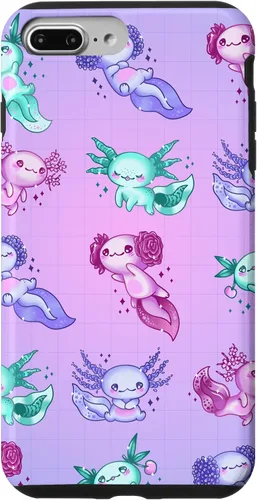 Miniatura 12 de Funda con patrón Axolotl para iPhone 12/12 Pro