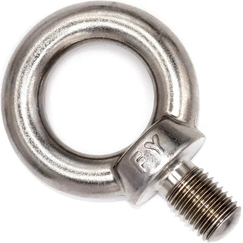 Miniatura 12 de Perno de ojo de elevación del hombro de la maquinaria del acero inoxidable (M6, 10 artículos)