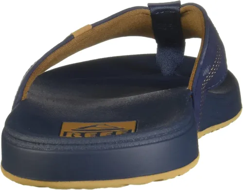 Miniatura 3 de Reef Chanclas Cushion Phantom para hombre, Azul marinoMarrón claro