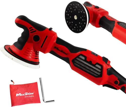 Miniatura 10 de Maxshine M21 Pro Pulidora de Doble Acción Lanzamiento de 21mm, Placa de Soporte de 6”, Motor de 1000W Velocidad Variable, Agarre Ergonómico
