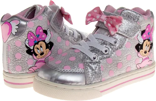 Miniatura 4 de Tenis de Minnie Mouse para niñas, zapatos deportivos de lona casuales de alta calidad para niños (bebéniño pequeño), talla 6 12