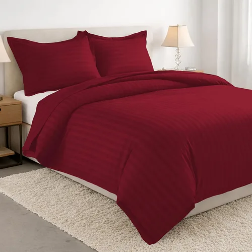 Miniatura 8 de Elegant Comfort Silky-Soft - Juego de funda de edredón de 3 piezas, calidad hotelera, 1500, sin arrugas, tamaño matrimonial/queen, color negro