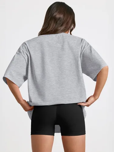 Miniatura 86 de Trendy Queen - Camisetas de entrenamiento de moda para mujer, camisetas atléticas de manga corta para verano y primavera, disponibles en tallas