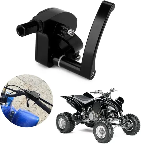 AnXin - Acelerador de pulgar elaborado mediante CNC para motos todoterreno y cuatrimotos