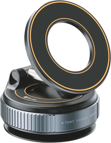Soporte Magnético de Sujeción al Vacío para Teléfono en el Coche – Montura de Succión Fuerte Ajustable de 360°, Montura Compatible con MagSafe para