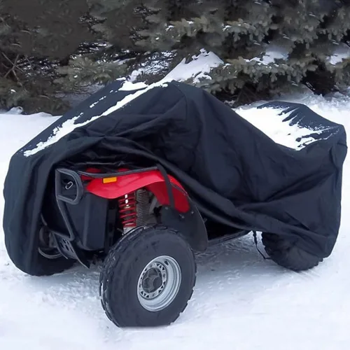 Miniatura 8 de Fundas para ATV Impermeables Fundas para Cuatrimotos, Tamaño XXL de 86'', Resistentes al Viento y Anti-UV, Fundas para Vehículos de 4 Ruedas Usadas