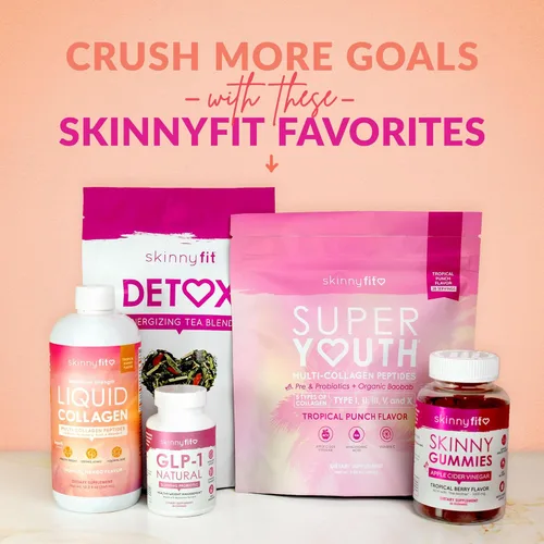 Miniatura 6 de SkinnyFit - Colágeno Super Youth para Mujeres - Polvo de Péptidos de Multicolágeno - Probióticos, Fibra, Ácido Hialurónico - Sin OGM, Sin Gluten
