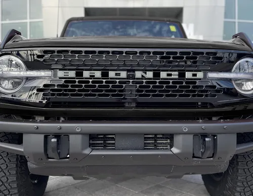 Miniatura 8 de Superposiciones de letras de rejilla - Compatible con Bronco 2021-2026
