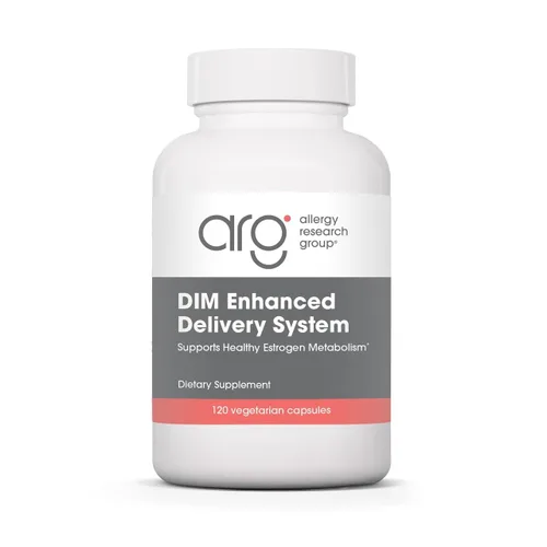 Allergy Research Group - DIM Enhanced Delivery System - Equilibrio Hormonal, Hombres, Mujeres - 120 Cápsulas Vegetarianas