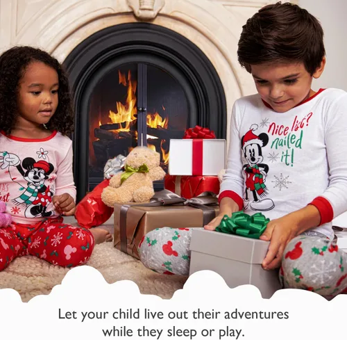 Miniatura 2 de Disney Kids' Mickey Minnie Mouse 2-Piece Snug-fit Cotton Pajama Set