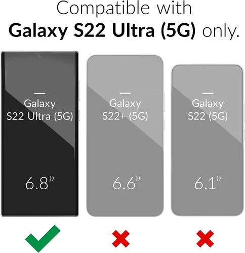 Miniatura 2 de oakxco Funda para teléfono Samsung Galaxy S22 Ultra de silicona líquida, linda funda delgada y fina de goma suave TPU lisa y suave para mujeres