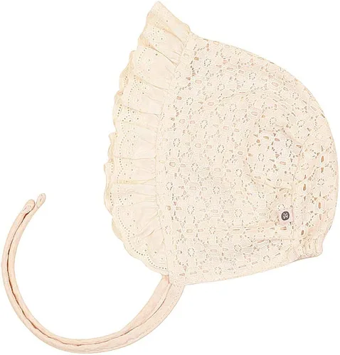Miniatura 5 de Gorro de algodón ajustable para bebés y niños pequeños con encaje transpirable y ojales