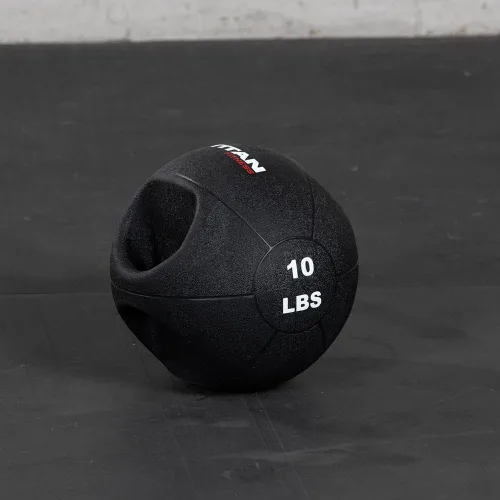 Miniatura 2 de Titan Fitness Bola medicinal de doble agarre