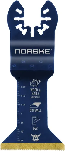 Miniatura 13 de Norske Tools NOTP229 Rascador de calafateo - Oscilante Multiherramienta Accesorio Cuchilla para quitar Selladores