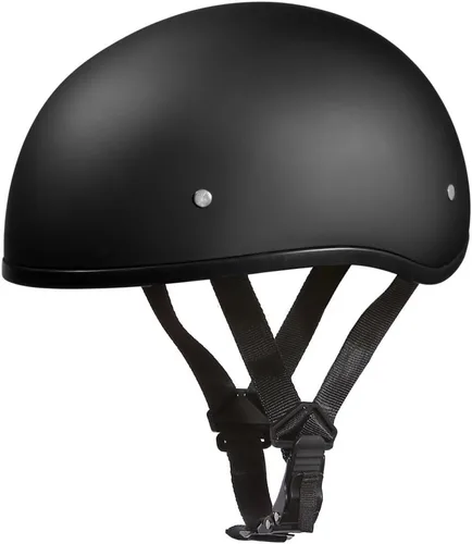 Casco de Motocicleta Medio Casco - Ligeros y Elegantes, Aprobados por el Departamento de Transporte (DOT) para Adultos - Perfectos para Hombres y