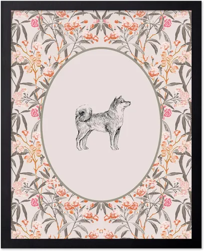 Miniatura 75 de Poster Master Póster Vintage de Cocker Spaniel Inglés - Impronta Retro de Perro - Arte Floral - Arte de Cachorros - Arte para Amantes de Animales