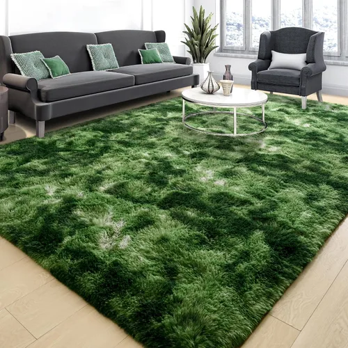 Miniatura 30 de Tepook Alfombras súper suaves y esponjosas para sala de estar, alfombras de área de 8 x 10 pies para dormitorio, alfombra moderna peluda, alfombras
