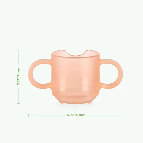 Miniatura 8 de haakaa Taza de Entrenamiento de Silicona para Bebés, Taza Abierta de Aprendizaje para Niños Pequeños de 6 Meses en Adelante, A Prueba de Caídas, Sin