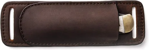 Miniatura 10 de Gentlestache Fundas de Cuero para Cuchillos para Cinturón, Funda para Cuchillo, Funda para Cuchillo de Bolsillo, Funda de Cuero EDC para Portador