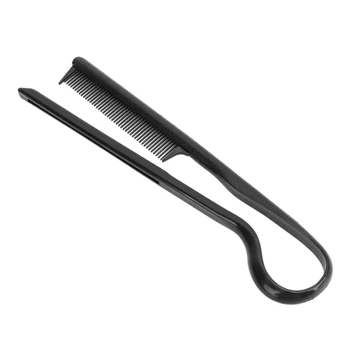 Miniatura 8 de Peine alisador de cabello, 10 unidades, en forma de V, alisador de pelo, peine alisador para peluquería nudosa, hogar, mujeres y niñas