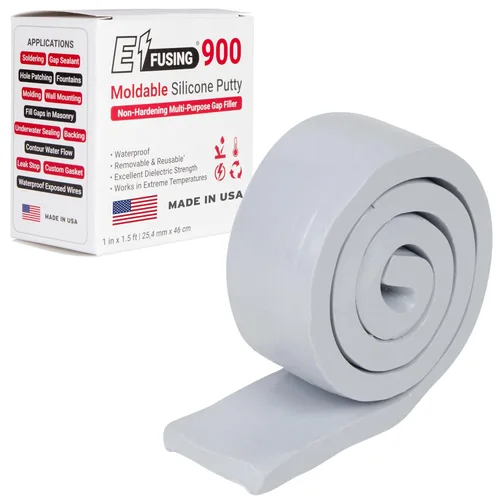 Miniatura 6 de 900 Masilla de silicona moldeable - Rojo anaranjado