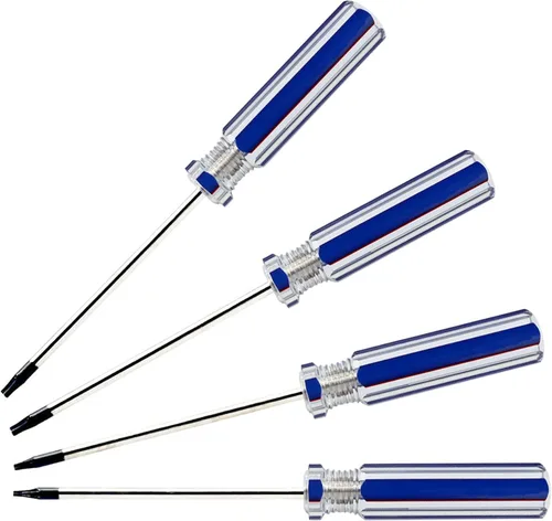 Juego de destornilladores Torx T6 T8 T9 T10 destornillador estrella adecuado para reparación de teléfonos móviles/Mac/computadora