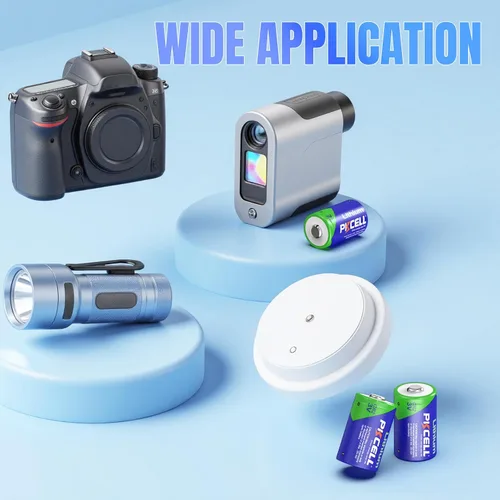 Miniatura 7 de PKCELL Batería CR2 de 32 unidades CR2 3V batería de litio para buscador de rango de golf, linterna y más