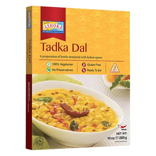 Miniatura 25 de Ashoka Comidas indias listas para comer desde 1930, 100% vegetariano Dal Makhani, comida india totalmente natural cocinada tradicionalmente, a base