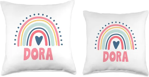 Miniatura 3 de Idea Regalo Personalizzata con Nome Gifts Idea Dora Name Custom Woman Myth Legend - Almohada para fiesta de cumpleaños, 16 x 16 pulgadas, multicolor