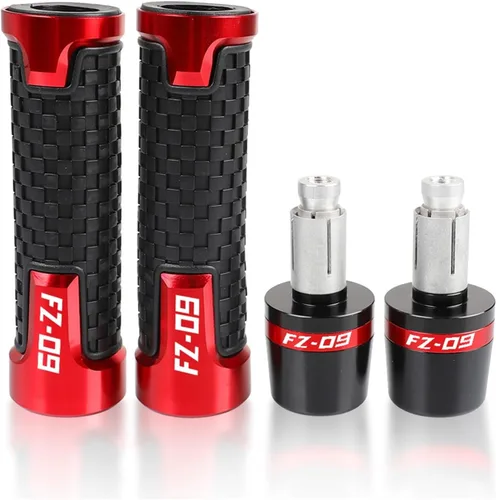 Miniatura 8 de Motocicleta de 7/8 pulgadas 0.866 in para Y&AMAHA MT-09 FZ-09 MT09 FZ09 2013 2014-2021 Accesorios de motocicleta Agarres Agarres Agarres Manillares