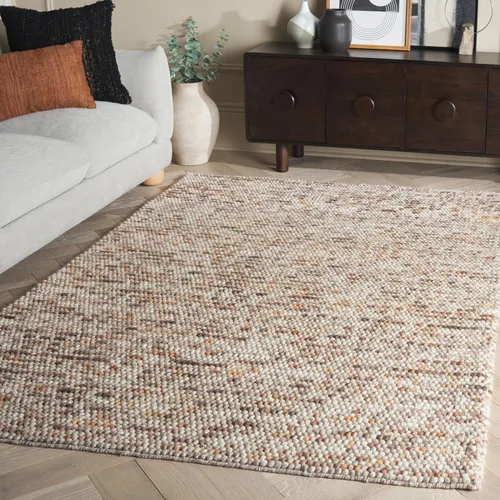 Miniatura 45 de SAFAVIEH Natura Collection - Alfombra decorativa, 2 x 3 pies, color beige, mezcla de lana hecha a mano, diseño texturizado, ideal para pasillo