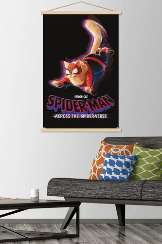 Miniatura 2 de Trends International Marvel Spider-Man: Across The Spider-Verse - Póster de pared de una hoja de gato, 22.37 x 34.00 pulgadas, paquete de impresión