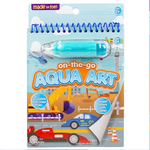 Miniatura 9 de Paw Patrol Aqua Art, Colorea 4 páginas de Aqua Art reutilizables con un bolígrafo de agua, actividades reutilizables sin desorden para niños
