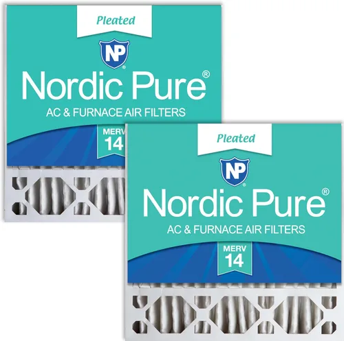 Miniatura 43 de Nordic Pure 20 x 20 x 5 (19_5/8 x 19_7/8 x 4_3/8) Honeywell/Lennox MERV 12 filtros de aire de repuesto, 2