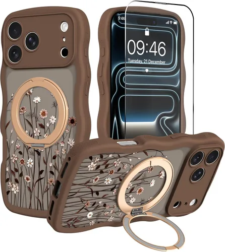 Miniatura 10 de OOK Funda magnética para iPhone 11 [compatible con MagSafe] Funda delgada mate translúcida negra para iPhone 11, funda protectora de lente de Negro