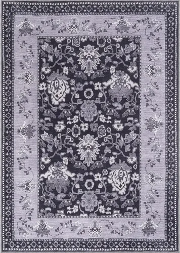 Miniatura 92 de CAMILSON Alfombras modernas de lujo para sala de estar, alfombra abstracta vintage de 4 x 6, suave, pelo medio, resistente a las manchas, fácil