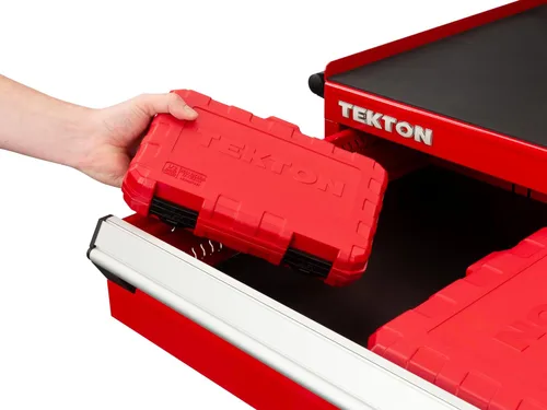 Miniatura 4 de TEKTON Juego de tuercas de impacto profundo de 1/2 pulgada con funda, 9 piezas (3/4-15/16 pulgadas, 0.669-0.866 in) SID92415