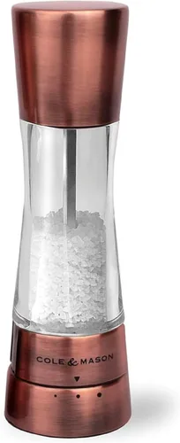Miniatura 11 de Cole & Mason Derwent Molinillo de Pimienta - Molinillo de Pimienta Gourmet de Precisión - Herramientas Recargables para Condimentos y Especias - Oro